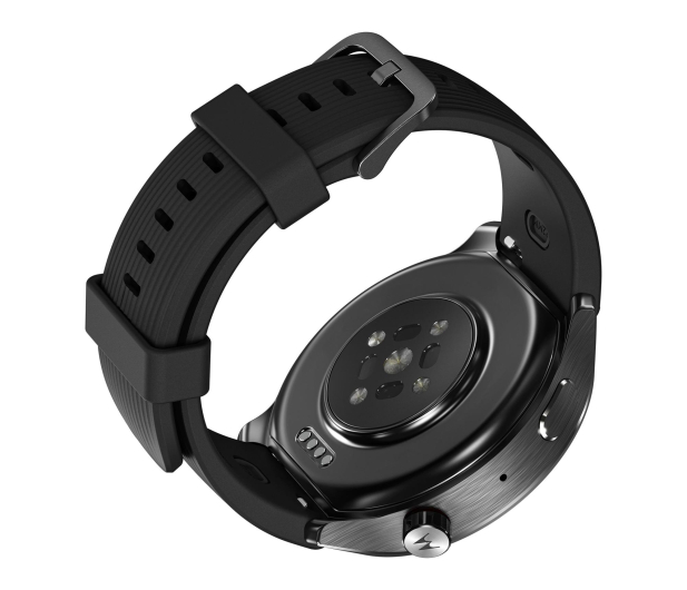 Motorola moto watch ultra Black Silicone + Black Leather - 1615944 - zdjęcie 12